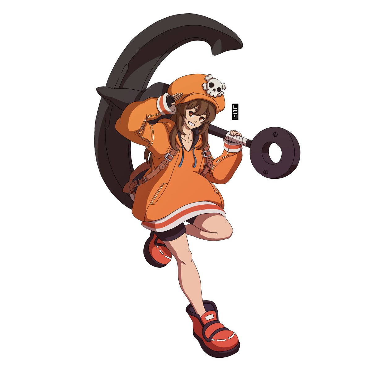 LSDaybreak's tweet photo. May - Guilty Gear Strive fanart! Loving the design of this character! Cheers🍻

#mayguiltygear #guiltygearmay #GuiltyGear #GuiltyGearStrive #guiltygearart #fanart #ArtistonX #ArtistOnTwitter #ggst #jellyfishpirates #commissions #digitalart #art https://t.co/naUqmZaoIR