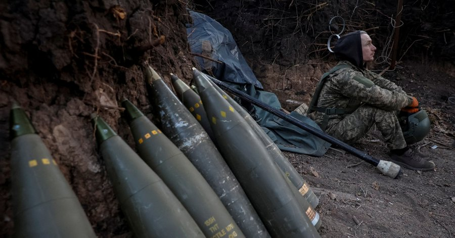 'Since October, Ukraine has lost 583 square kilometers of territory to Russian forces, largely because of a lack of artillery, said @KatStepanenko who added that Russia has had time to prepare for offensive operations expected in late spring or early summer.' @Reuters