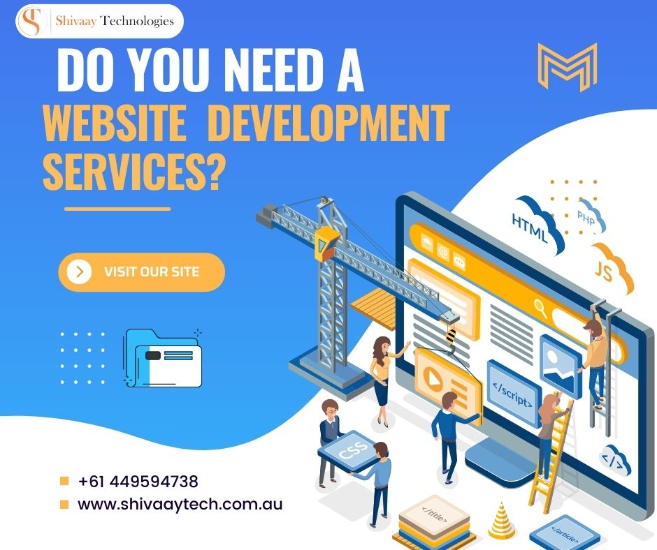 As a leading Web Development Company in Melbourne, Shivaay Technologies offers comprehensive Web Development Services in Australia tailored to your needs. #developmentconsulting #consultingservices #softwaredevelopment #websitedevelopment #mobileapplication #websitedevelopment