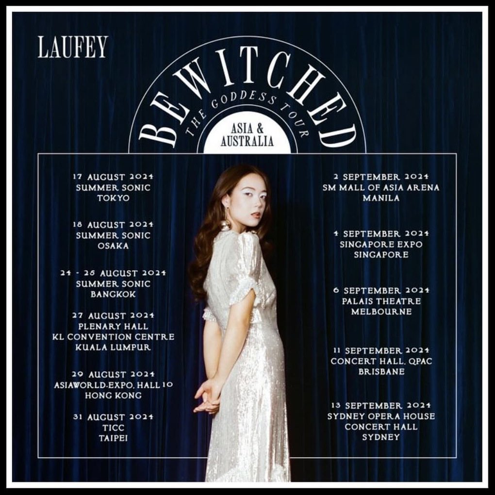 Grammy-award winning singer, Laufey will be hosting her first KL concert on the 27th of August. Laufey’s debut in KL will take place at the Plenary Hall KLCC. However, ticket details remain unavailable as of writing. Source: Lifestyle Asia