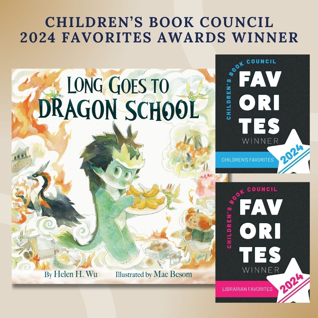 Yeehoo Press (@yeehoopress) on Twitter photo We are grateful to announce that LONG GOES TO DRAGON SCHOOL by @helenhwu and Mae Besom are 2024 Children's Favorites Winner AND 2024 Librarian Favorites Winner! We express our sincere appreciation to <a href="/CBCBook/">Children's Book Council</a> for bestowing this honor upon us!
#kidsfaves #childrensbooks #kidlit We are grateful to announce that LONG GOES TO DRAGON SCHOOL by @helenhwu and Mae Besom are 2024 Children's Favorites Winner AND 2024 Librarian Favorites Winner! We express our sincere appreciation to <a href="/CBCBook/">Children's Book Council</a> for bestowing this honor upon us!
#kidsfaves #childrensbooks #kidlit