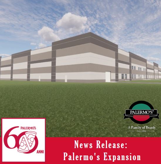Major Announcement! Palermo's Pizza is expanding into West Milwaukee with a new 200,000 sq ft Pizza Production Facility! Read more: palermovillainc.com/our-news/