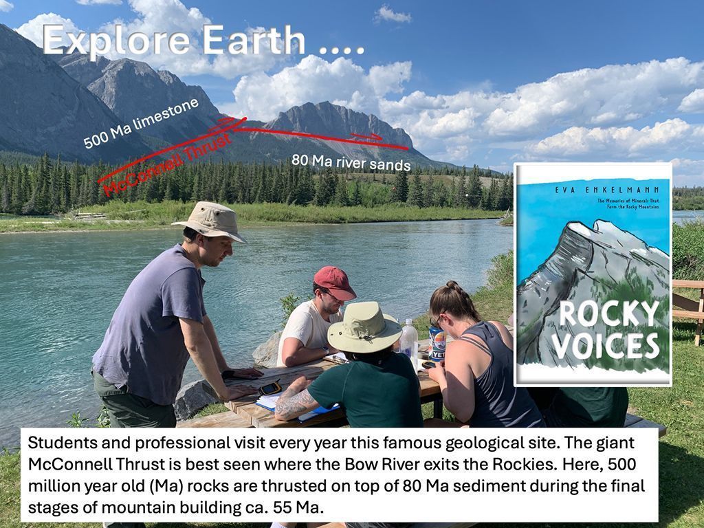 Eva Enkelmann (@geoenkelmann) on Twitter photo Celebrate #EarthDay with an explorer hike or picnic. Learn about Earth's stories. Pick up a copy of #RockyVoices at the Museum or book store <a href="/TownofCanmore/">Town of Canmore</a> <a href="/Banff_Town/">Banff Town</a> or online buff.ly/41HBuqk Celebrate #EarthDay with an explorer hike or picnic. Learn about Earth's stories. Pick up a copy of #RockyVoices at the Museum or book store <a href="/TownofCanmore/">Town of Canmore</a> <a href="/Banff_Town/">Banff Town</a> or online buff.ly/41HBuqk