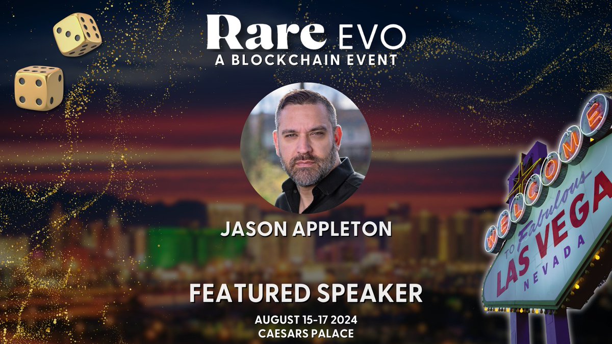 We are pleased to announce @jasonappleton as a Featured Speaker for Rare Evo 2024!