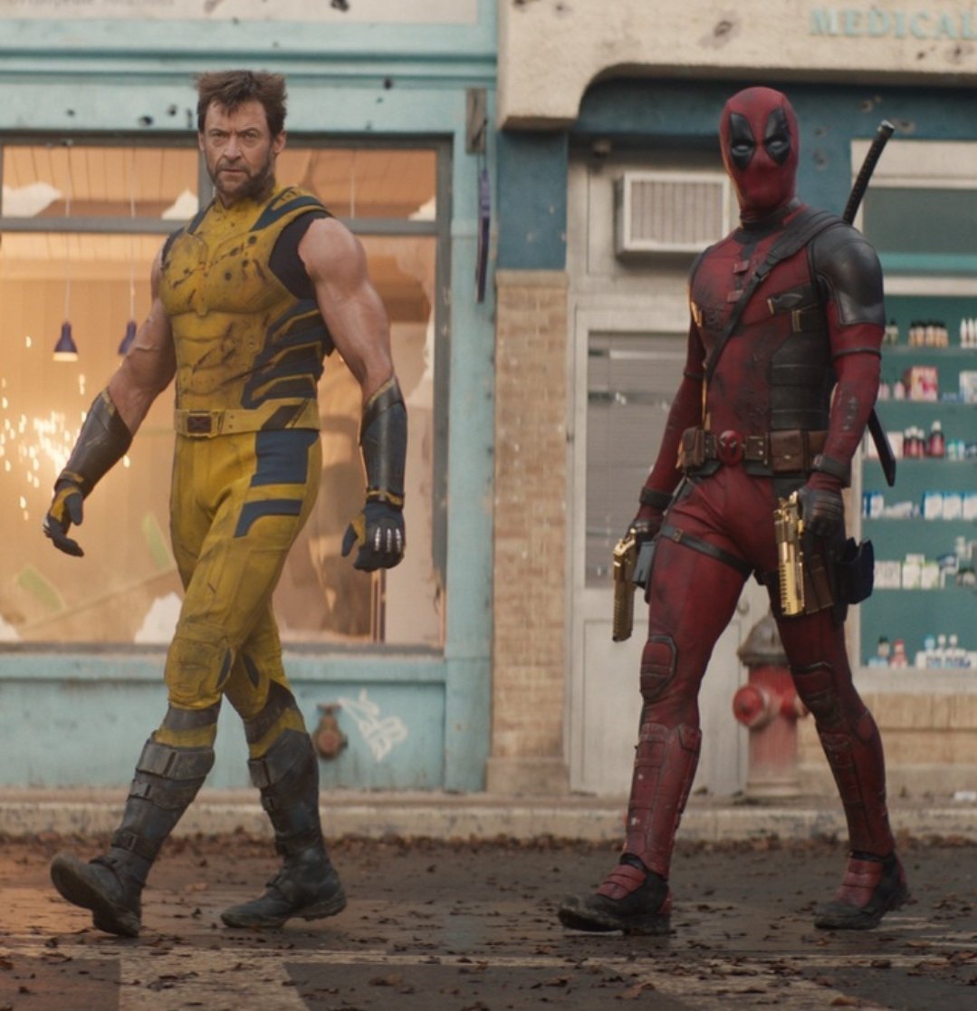 This has got to be the stuff that dreams and cocaine are made of. #DeadpoolAndWolverine