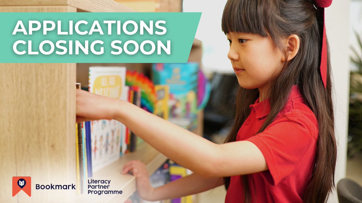 Apply to our latest grants programme - receive up to £10k(!) of resources, books, training, reading programmes, book fairs & much more to improve whole school reading culture. Deadline tomorrow – apply at bit.ly/literacy-partn…