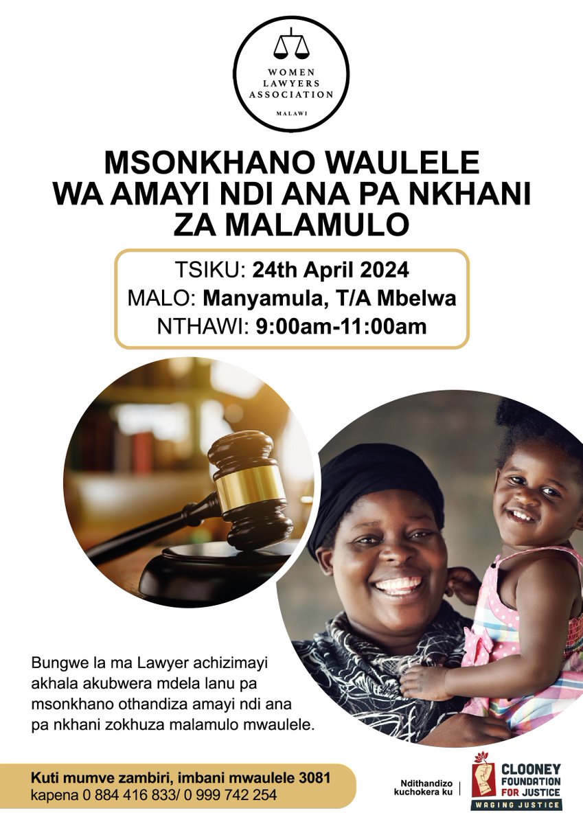Women Lawyers Malawi (@wlamalawi) on Twitter photo 