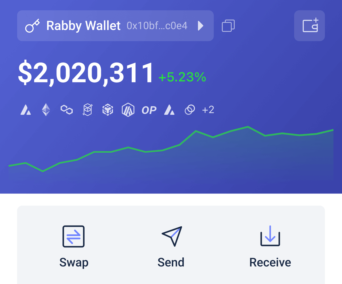 $RABBY token has been confirmed by Rabby Wallet  

Handy web3 wallet with $25M investments  

Cost: $0 | Time: 5 min | Profit: $3000  

Be eligible for an airdrop🧵