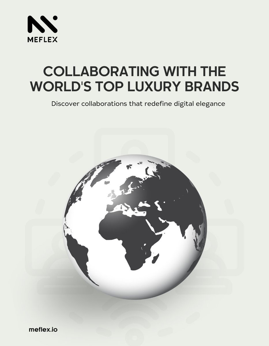 MEFLEX partners with elite luxury brands to bring you exclusive NFTs &amp; metaverse experiences. Discover collaborations that redefine digital elegance.
👉meflex.io

#MEFLEX
 #LuxuryBrandCollabs
 #MEFLEXPartnerships
 #EliteBrands
 #DigitalElegance
 #NFTExclusives