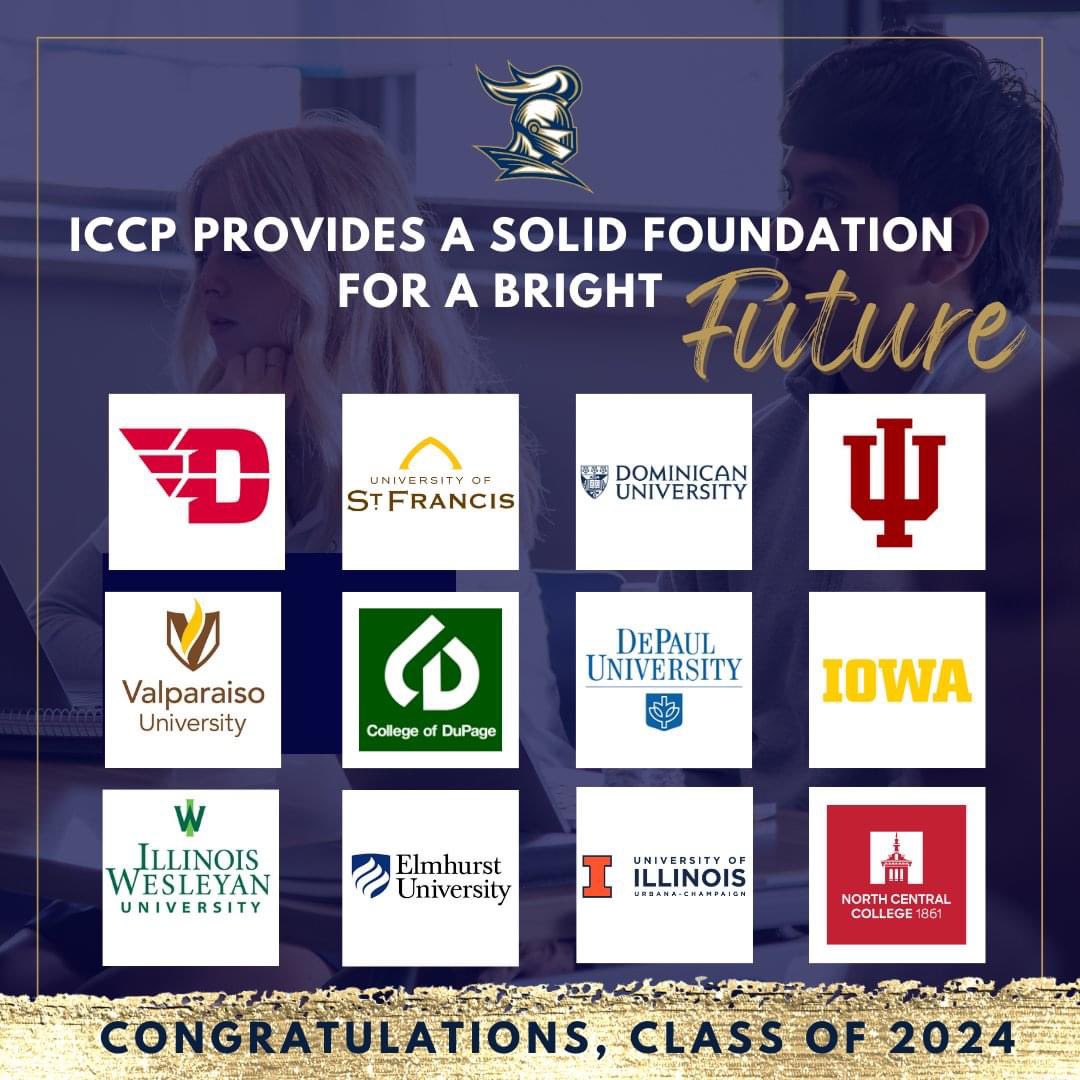 As graduation approaches in three weeks, we are excited to share some of the college choices of our senior class! Congratulations to the Class of 2024, keep shining brightly and savor this special moment!

#ICCatholicPrep #WeAreIC #LearnLeadServe #classof2024