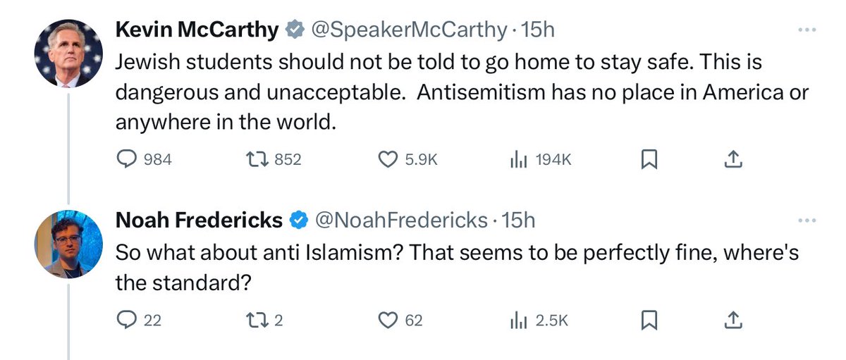 Imagine equating Judaism (or really just Jews simply existing safely) with Islamism.
