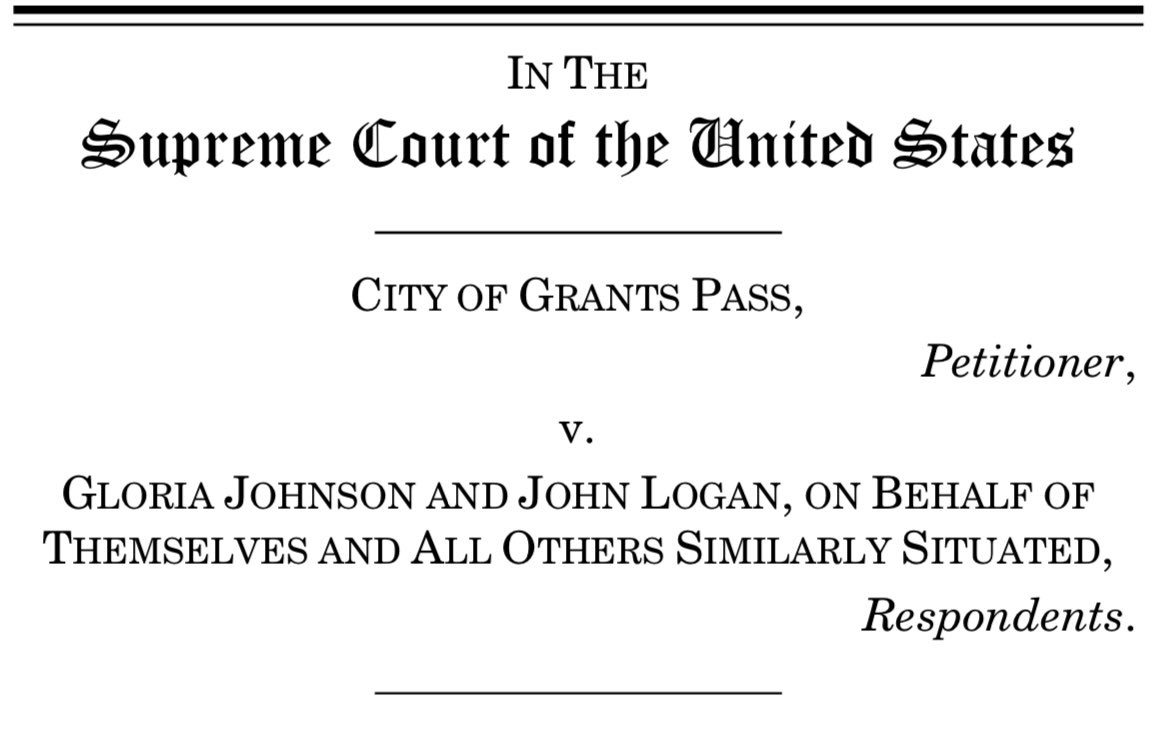 The Supreme Court is hearing a case today that’s been decades in the making: In Grants Pass, Oregon, the city made it illegal to sleep outside—a law targeting homeless people. But there are NO homeless shelters in Grants Pass. So being homeless essentially becomes a crime.