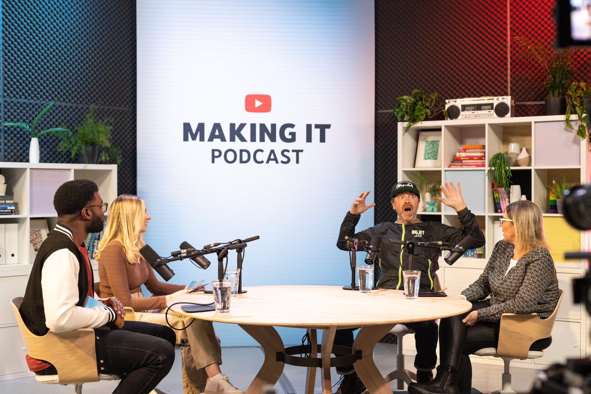 We were honoured to be part of the @YouTubeCreators Program with ​⁠Hannah and Simi and ​⁠the ‘Making It’ Podcast series. Representing the Livestream community in Episode Four: sharing our knowledge, passion and commitment to anyone wanting to start their own livestream series.