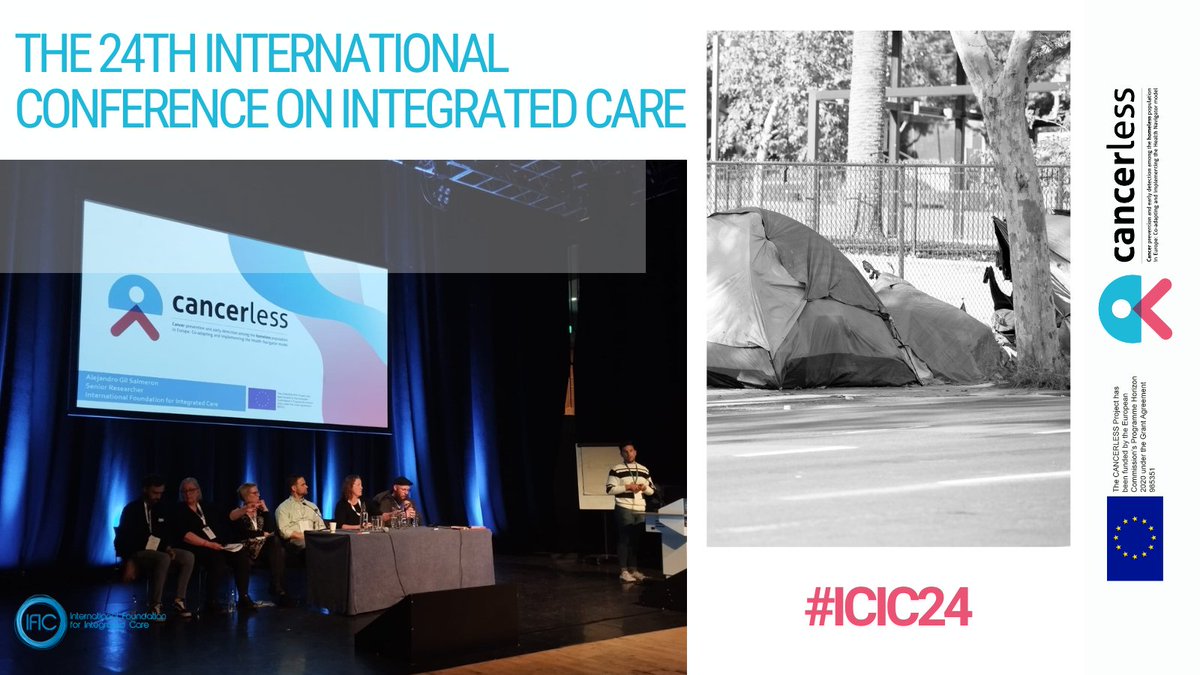 Our colleague @alejandrogsalm is presenting today the @CANCERLESS_EU project at the #ICIC24 conference, organised by @IFICInfo in Belfast 👏👏 Great work! #EUCancerPlan #Health #HealthCare #Research