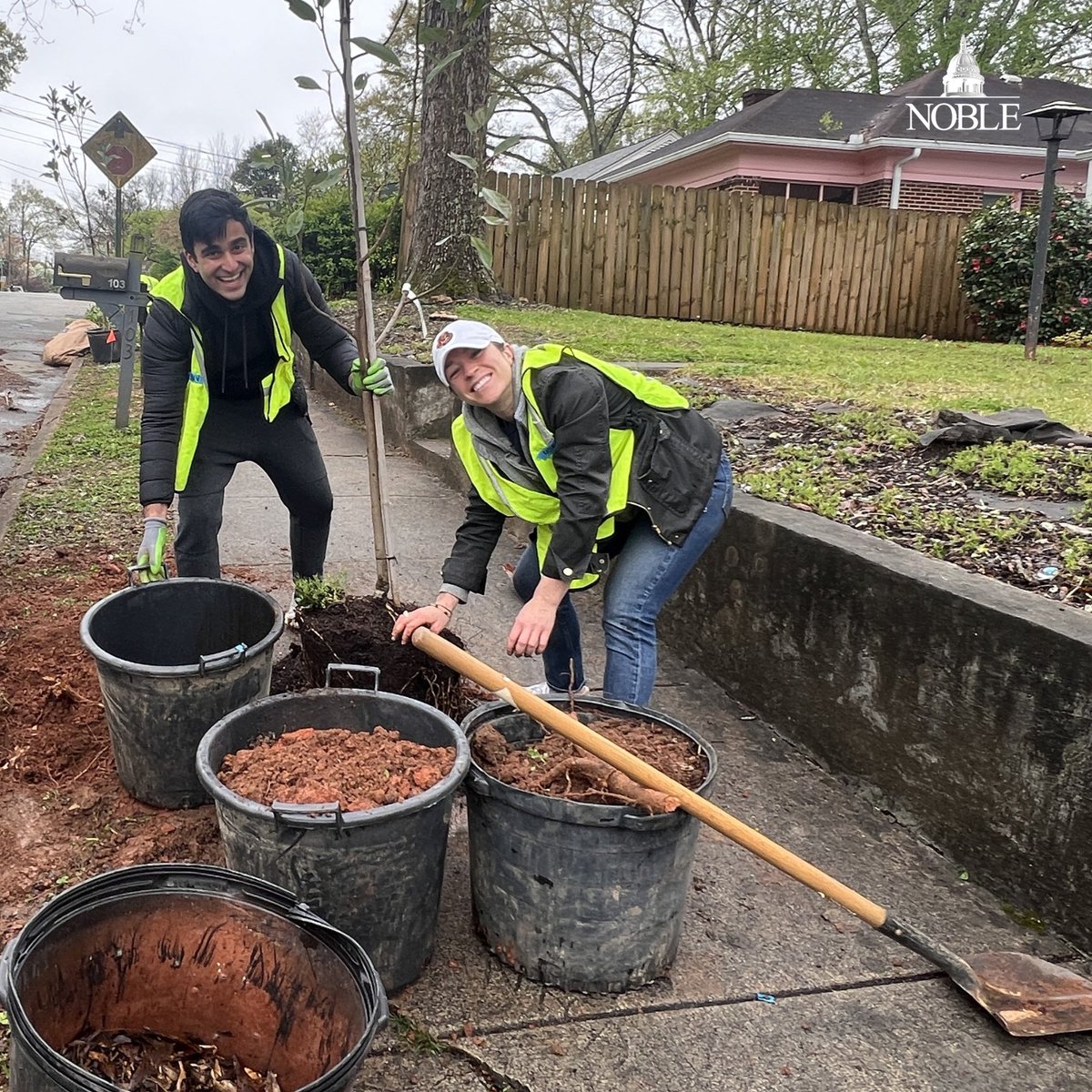 As we celebrate Earth Day, Noble is proud to continue our strategic partnership with Trees Atlanta to protect and improve our urban forest through planting, conserving, and educating initiatives. Noble remains actively engaged with over 35 non-profit organizations through