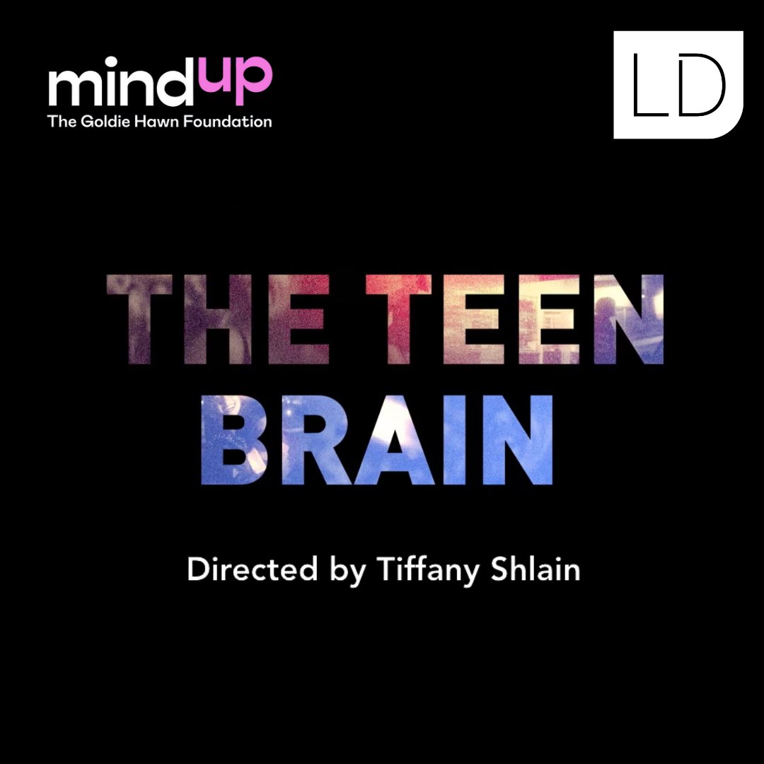 TEENS ARE AMAZING! Thanks to director @‌tiffanyschlain and executive producer @‌GoldieHawn @mindup for creating this 10-minute film about what it means to be a teen. It was a huge honor to be asked to lend my voice to this project. loom.ly/fLxPCTI