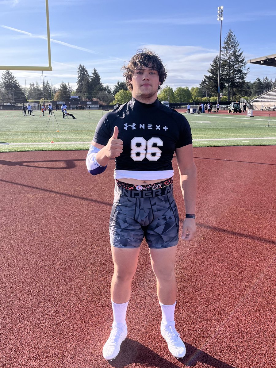 Extremely blessed for the opportunity and after a great time at the @FBUcamp , received the opportunity to compete at the @UANextFootball camp!!!! @BrandonHuffman @CoachRonquillo @yelm_football @TheUCReport @risefootball_