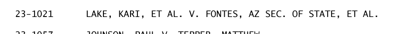 JUST IN: US Supreme Court REJECTS Lake V. Fontes appeal. This case was the attempt to stop the use of electronic voting machines.