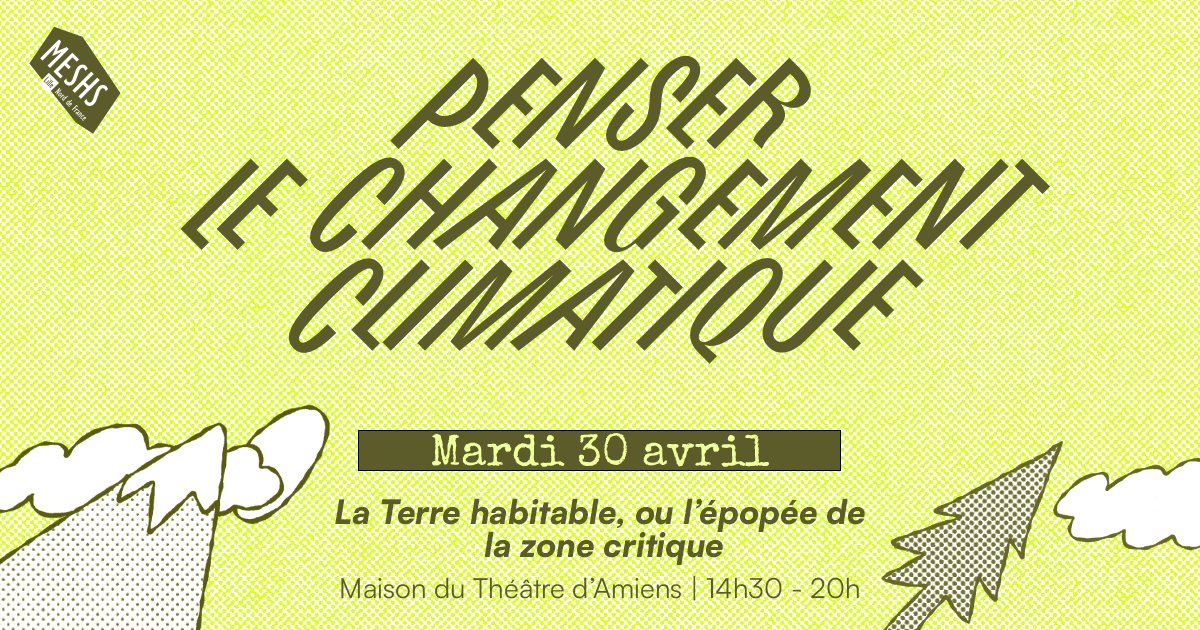 🔔🌷 Printemps des SHS 2024

Assistez à la rencontre et l'atelier théâtral avec Jérôme Gaillardet, géochimiste et auteur du livre "La Terre habitable"

🗓Mardi 30 avril, 14h30-20h
📍Maison du Théâtre d'Amiens
🟢Ouvert à tous·tes, sur inscription urlz.fr/qmI4

#pshs2024