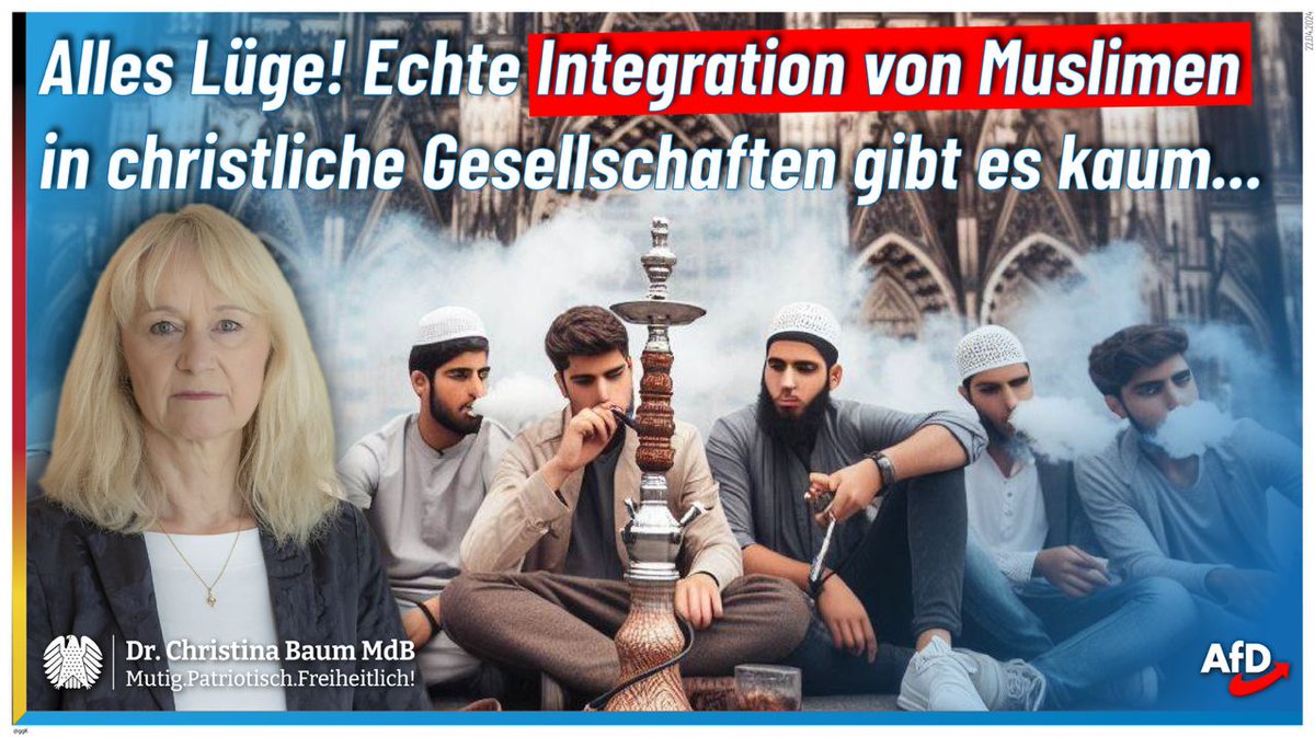 Keine Gesellschaft kann ihre #Traditionen & #Regeln und damit ihre #Sicherheit bei #Massenzuwanderung auf Dauer beibehalten. Nur die #AfD stellt sich dieser Herabwürdigung unseres Volkes und der weiteren Ausbreitung von #Parallelgesellschaften entgegen. bild.de/regional/niede…