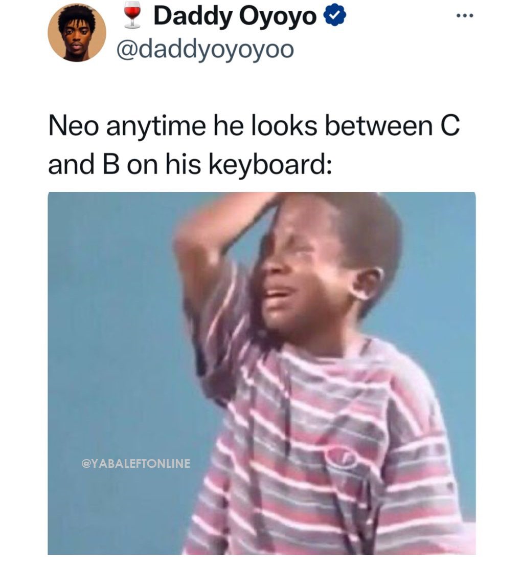 yabaleftonline's tweet photo. When you get it. 😂 https://t.co/tyB4hMsUX5