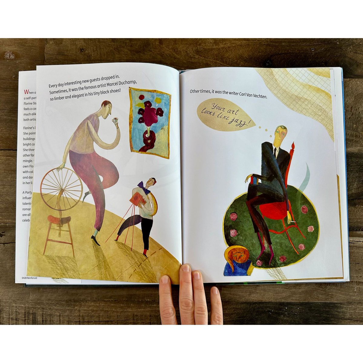 @znayberg's A Party For Florine, publishing from @NealPorterBooks in July, has received a ⭐ from @KirkusReviews ! 'A passionate ode to a pioneering female artist whose influence endures and inspires.' Check it out: morgangaynin.com/project/a-part… #kidlit #picturebook