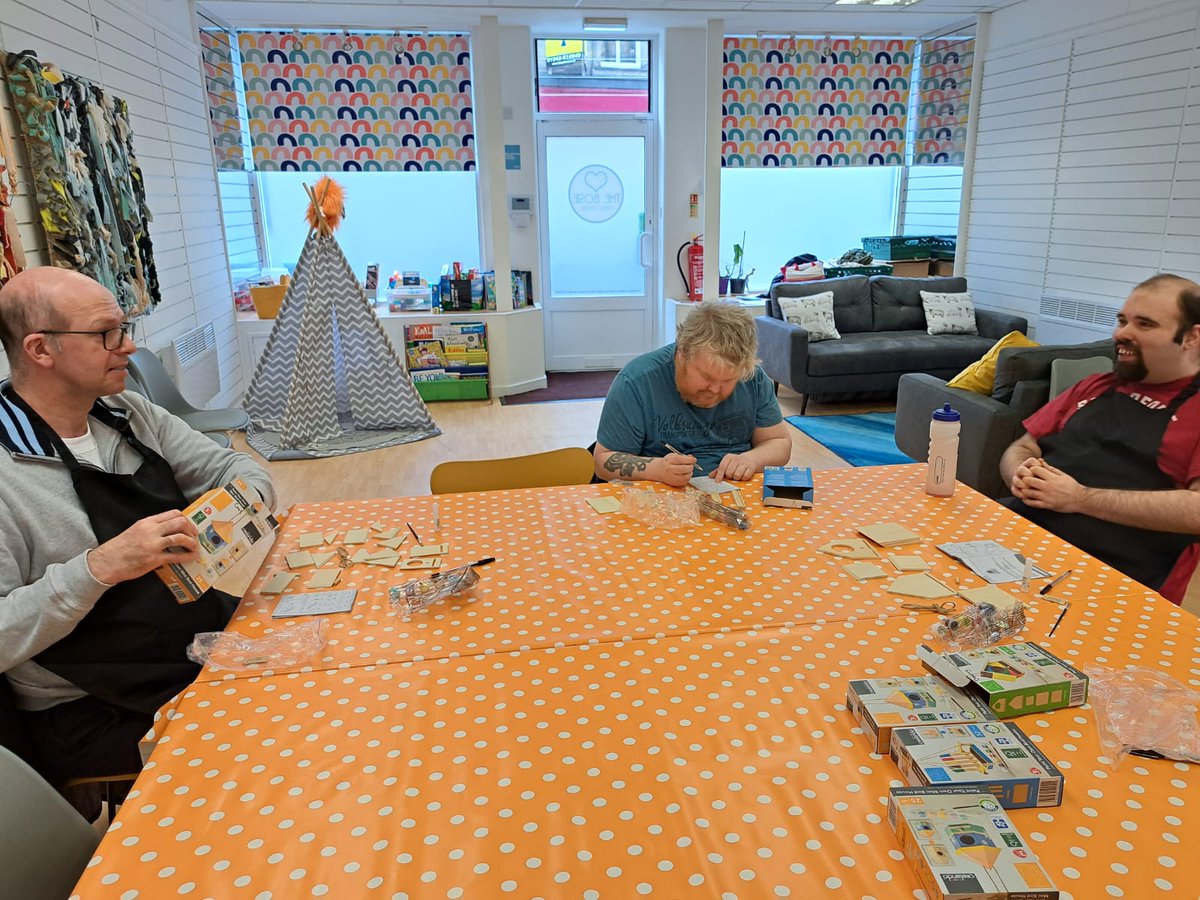 This afternoon at The Bosie we made chicken stir fry which involved lots of chopping. We then decided which birdhouse we would each like to make and checked all the pieces were in the box ready to start constructing next week.