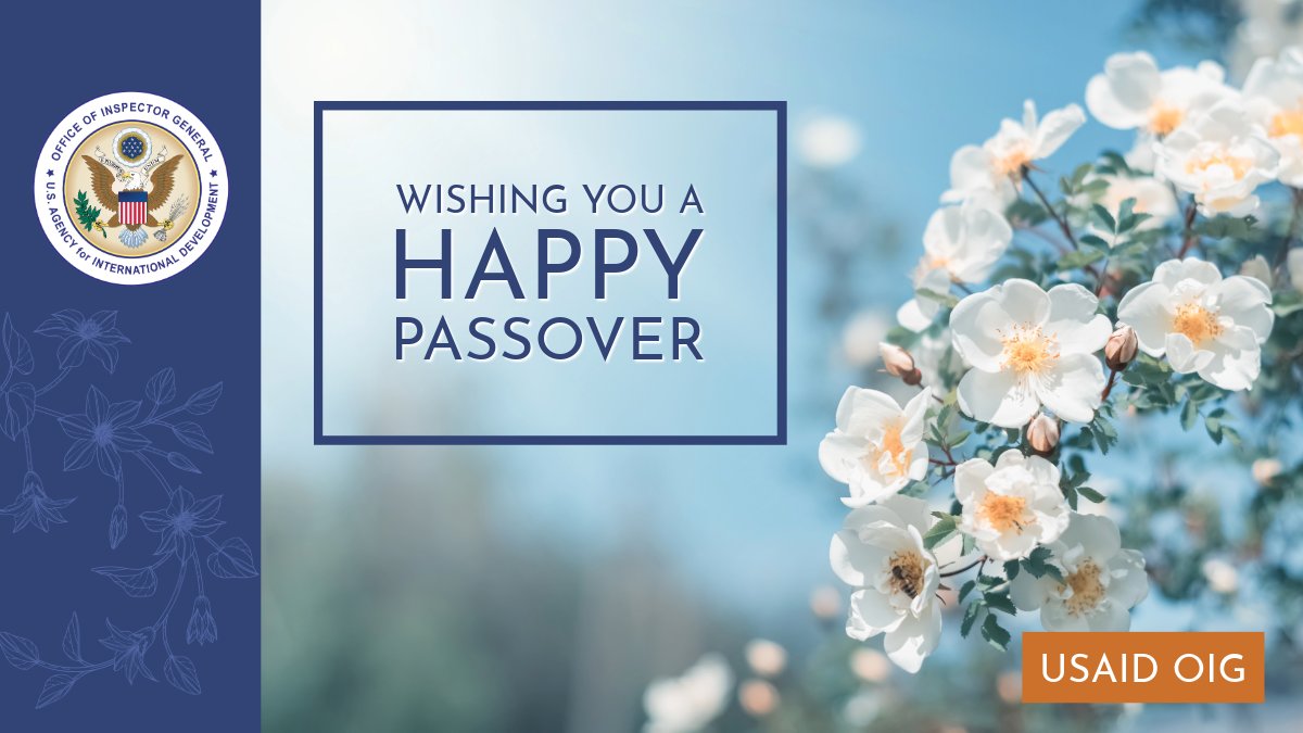 Wishing a safe, happy, healthy Passover to all who celebrate.