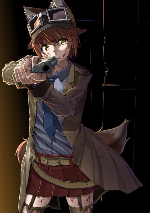 #私はこういう絵描きです見た絵描き全員参加
成分はケモミミ娘と自動車で出来ている。 