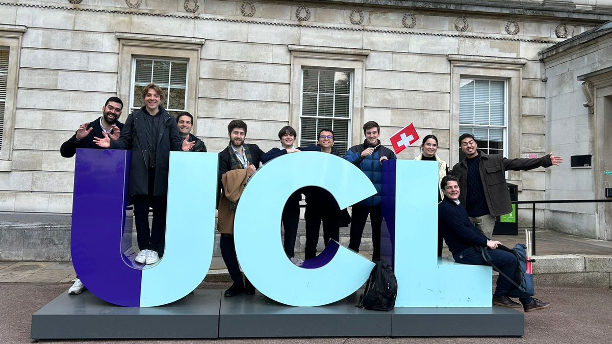 It was a warm welcome to the UK for the second part of the UCL-EPFL entrepreneurship exchange programme 🇬🇧🇨🇭

Another action-packed itinerary included meetings with Google DeepMind, London & Partners and UCLPartners.

1/4

#UCLEurope