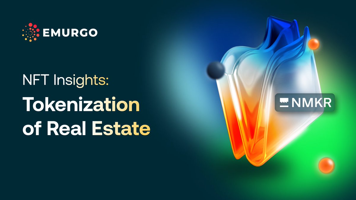 emurgo_io's tweet photo. 🏘️ Real estate is one of the most common and largest asset classes.

However, it also has several limitations including liquidity, a lack of transparency in certain geographical locations, high financial barriers, and more.

Some of these drawbacks can be solved through tokenization which can fractionalize ownership and open market access to more buyers and sellers.

Let’s dive deeper into how tokenization can solve existing problems in the real estate asset class, and its future in the age of blockchain.