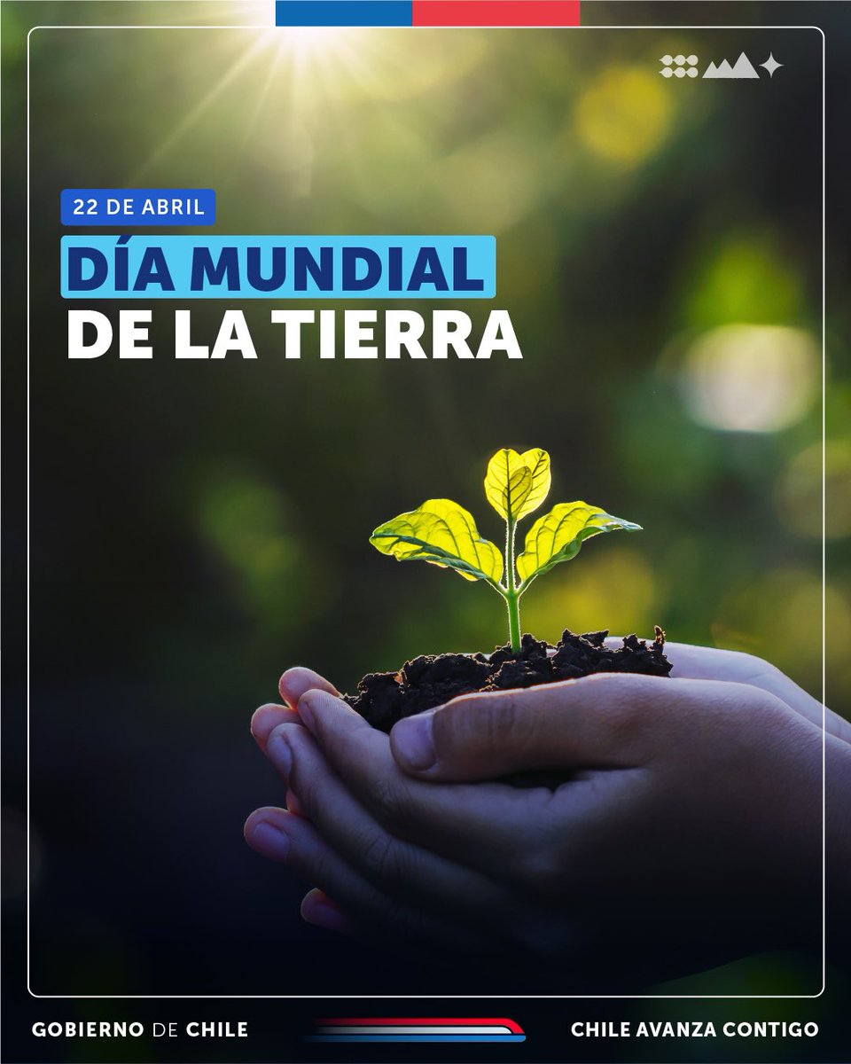 Los ecosistemas son parte fundamental de todas las formas de vida 🌎 En el #DiadeLaTierra reforzamos nuestro compromiso como @MinagriCL con la adaptación y la mitigación del #CambioClimático, avanzando entre todas y todos en la protección del planeta y la biodiversidad 🌱