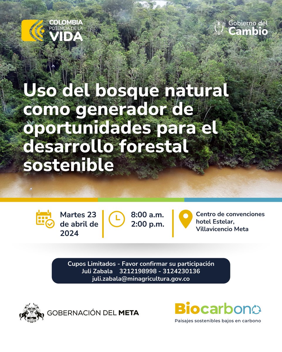 Proyecto Biocarbono Orinoquia (@biocarbono_) on Twitter photo 2024-04-22 13:53:33