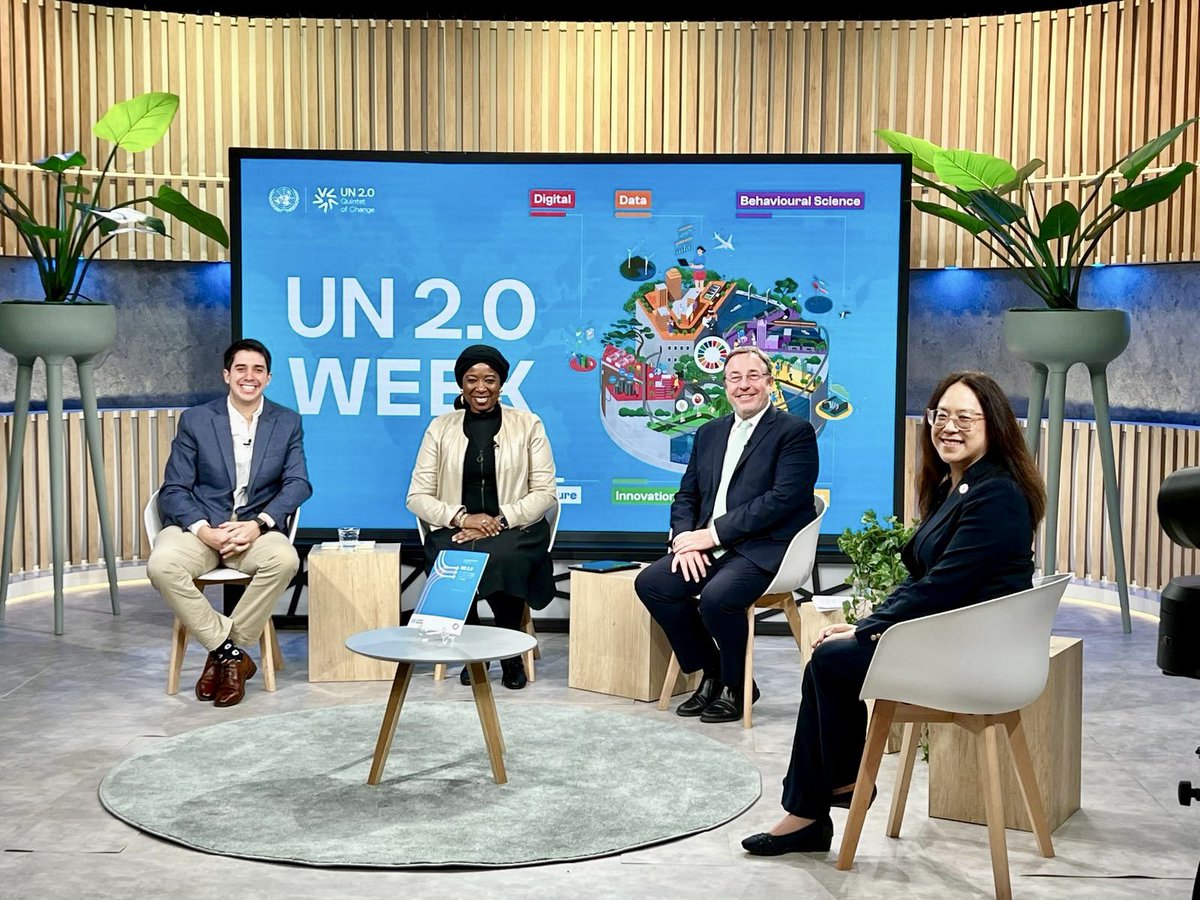 Happening now . Tune in  and be a key part of the UN 2.0 forward looking transformation . @ASteiner @UNDP @felipepaullier @UNYouthAffairs @UNGlobalPulseAP @unfpa #EveryOneCounts #LeaveNoOneBehind