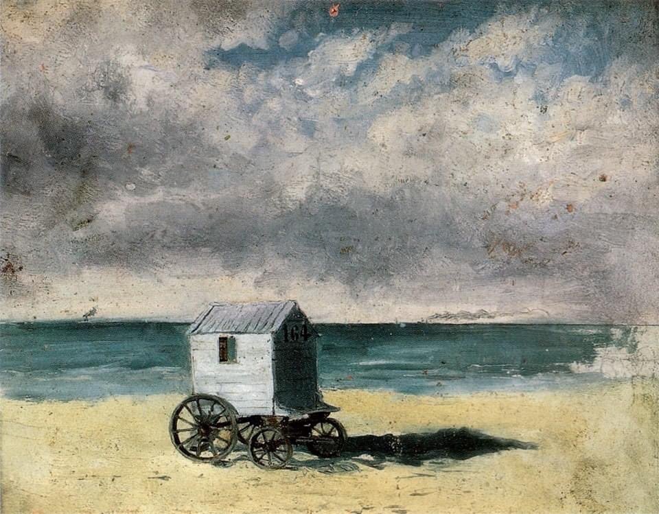 I must go down to the sea again, 
to the lonely sea and sky; 
I left my shoes and socks there - 
I wonder if they're dry? 😁

#Words by Spike Milligan #Art by James Ensor (1860–1949)