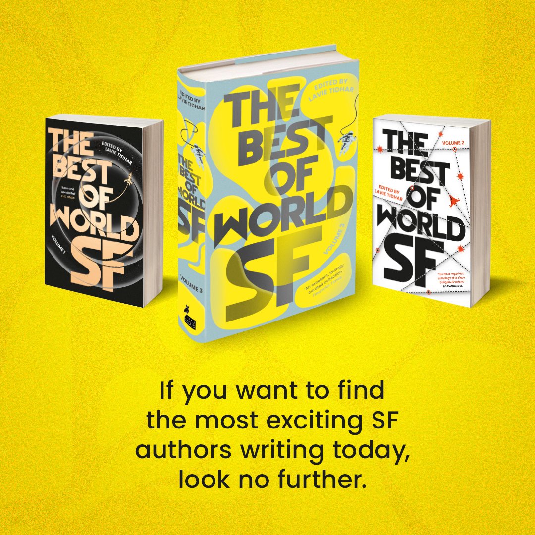 I'd like to thank all three people who bought The Best of World SF anthologies