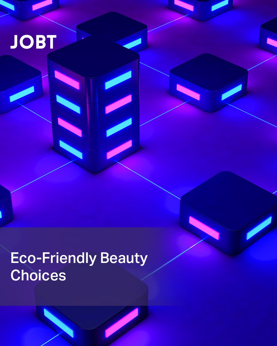 Make a difference with every beauty purchase. JOBT leads the way in promoting eco-friendly products that love your skin and the planet equally.

 👉 jobtglobal.com

#EcoFriendlyBeauty #SustainableChoices #JOBT #PlanetFriendly #GreenBeauty #EcoBeauty #ResponsibleBeauty