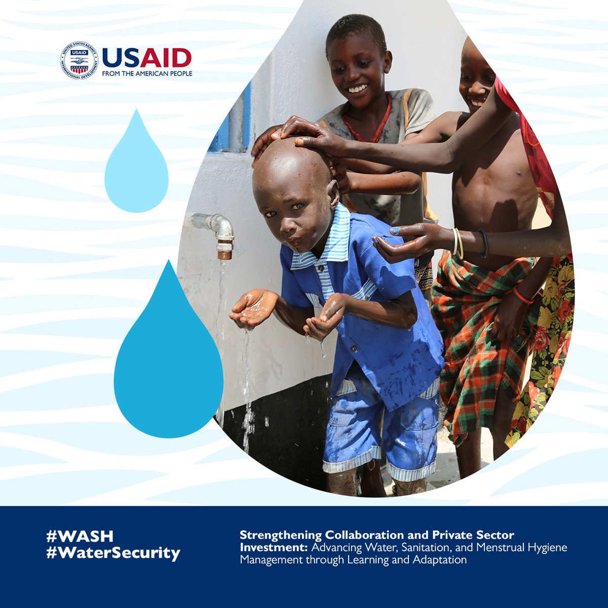 USAID's WASH program in Kenya is working tirelessly to ensure access to clean water, sanitation, and hygiene in rural areas, enhancing water security for vulnerable communities. #WASH #WaterSecurity