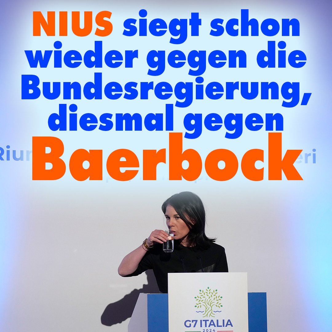 Joachim Steinhöfel, der NIUS in diesem wie in anderen Fällen juristisch vertrat, sagt: „Eine Niederlage, die angesichts der eindeutigen verfassungsrechtlichen Pflichten ebenso peinlich wie überflüssig ist. Der Steuerzahler trägt die Kosten.“ nius.de/news/nius-sieg…