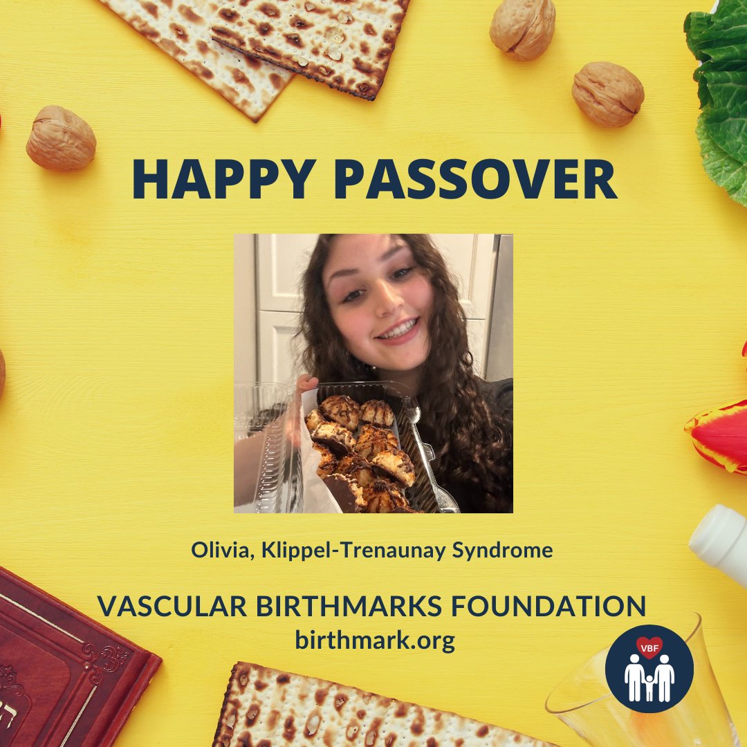 Happy Passover! #VascularBirthmarksFoundation #vascularbirthmarks