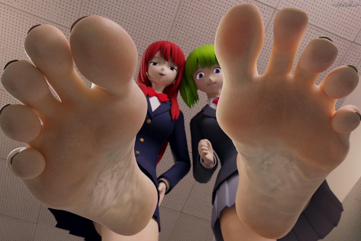 "Any last words, Chijinda?"
"Uh... you wanna get dinner sometime?"
"Sorry, I'm into taller men."
"Well, worth a shot."

My part of an art trade with <a href="/RandomlordI/">RandomLordI 🔞 Commissions Closed</a>.