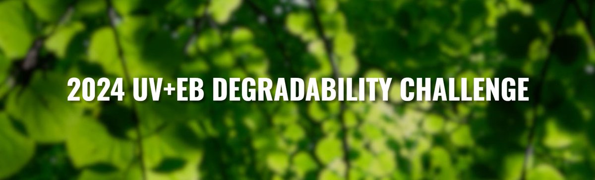 Happy Earth Day! This year at #RadTech2024 the winners of the 2024 #UVEB Degradability challenge will present their work to attendees and you're not going to want to miss it. To learn more visit radlaunch.org/2024-uveb-degr…
