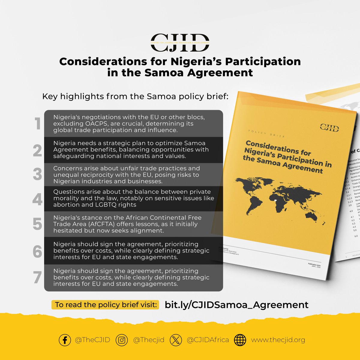 Newly Published! The European Union (EU) and the Organization of African, Caribbean, and Pacific States (OACPS) recently finalized the Samoa Agreement, replacing the Cotonou Agreement, which expired in December 2020, and signaling a new framework governing their relationship.