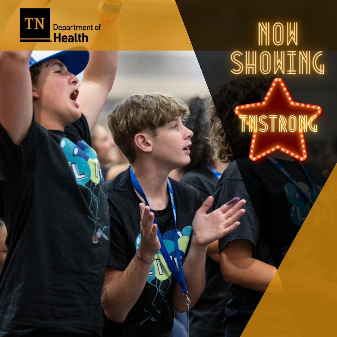 Save your spot for the 2024 @tnstrong_ Youth Summit July 21-23! Come hear from leading tobacco experts and network with like-minded peers from across the state. Take a step toward a tobacco-free generation and sign up now: tn.gov/health/tnstron….