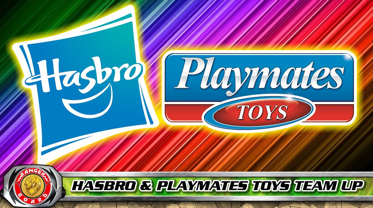 BREAKING - @Hasbro & Playmates Toys team up to produce & distribute #PowerRangers products including action figures, blasters, plush, role play, vehicles and accessories in 2025. ⚡ Press Release: rangerboard.com/index.php?thre…