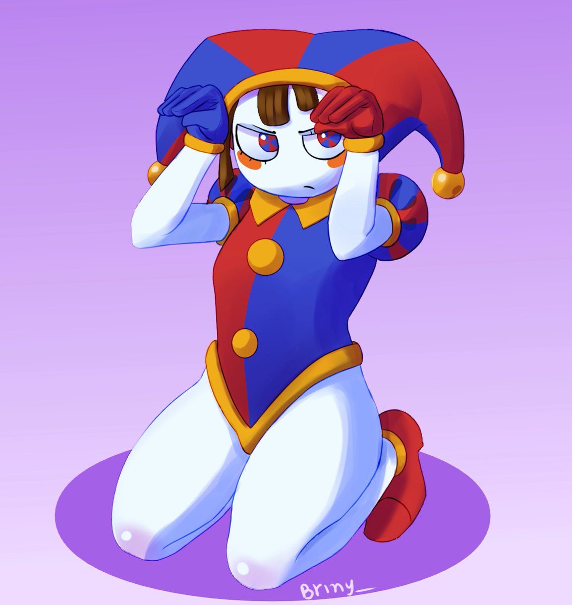 I wish clown girls were a real race of people..... haha