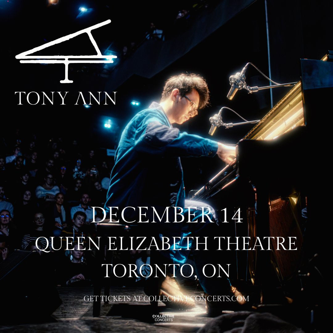 After playing a sold out show at The Great Hall, @tonyann_ returns to Toronto to play @QETtoronto on December 14th! Tickets are on sale April 26th at 10AM. Sign up for our mailing list by 5PM on April 22nd in order to guarantee presale access via bit.ly/3F4Qd6e