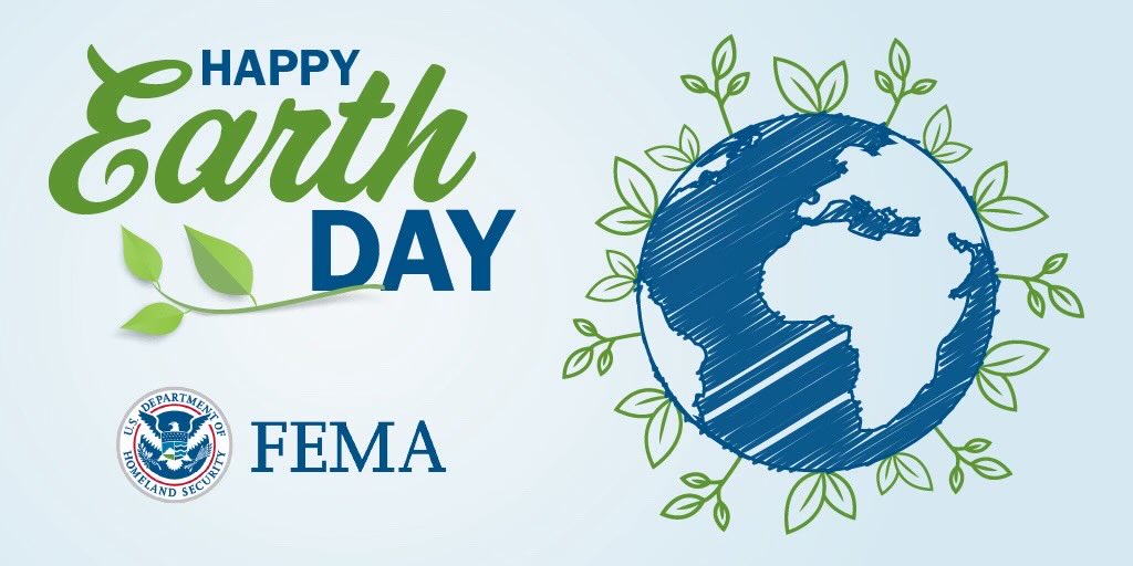 FEMA Region 4 🤝 Mother Nature   This #EarthDay we celebrate the planet. Even though sometimes she throws us curveballs, we can handle it by staying prepared!   🌱Head over to ready.gov to learn more about what to have in your emergency kit.