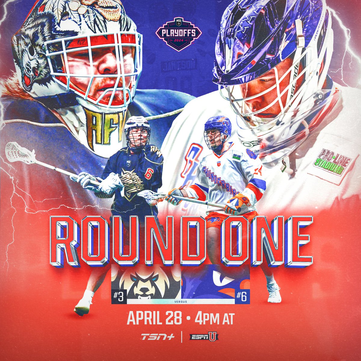 It's a whole new season⚡️

Round one in the winner take all Quarterfinals to keep the dream alive, this Sunday in Albany