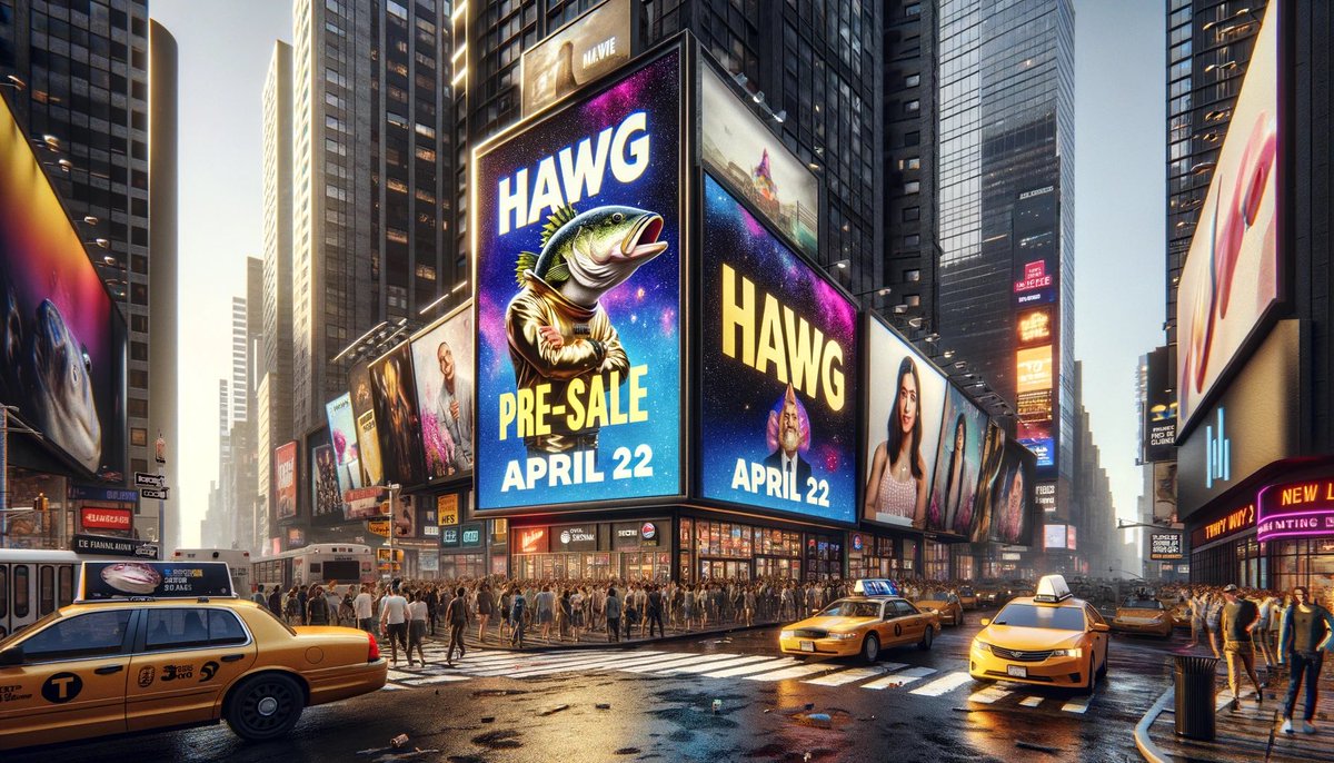 HawgCoin's tweet photo. $HAWG Presale event has started! Join the #HawgArmy and HODL with us!!!

🗓️From: Abril 22 - May 6

Minimum buy: 0.10 SOL
Maximum buy: 2.5 SOL

🚀👉🏻Presale Link: 
https://t.co/5NsUnoN9cM

#SolanaMemeCoin #memecoin #BTCHalving2024 https://t.co/cvbsAV3pQ3
